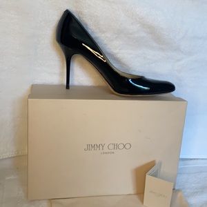 Jimmy Choo patent leather heels